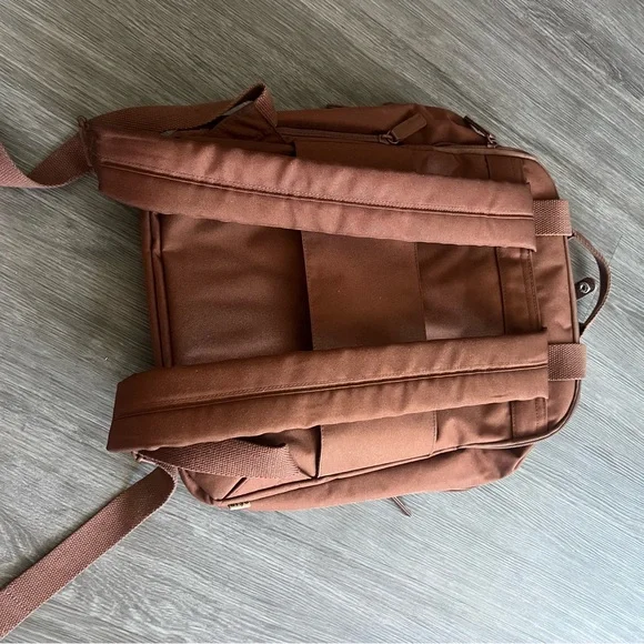 BEIS The Expandable Backpack 
in Maple - Picture 9 of 12